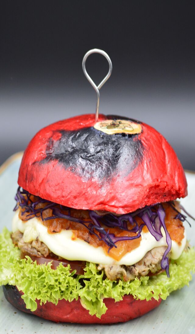 Dandy’s Hot Porc Burger