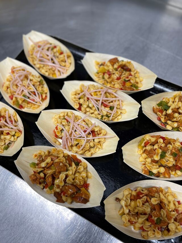 Verrines salade de Farfalline