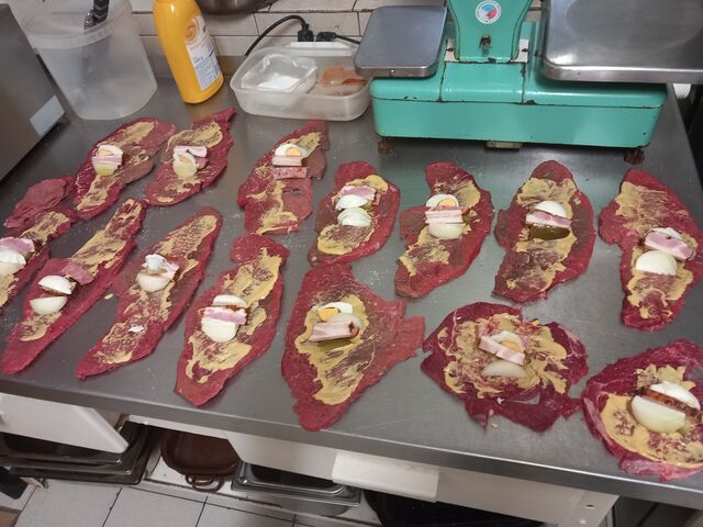 Příprava španělských ptáčků