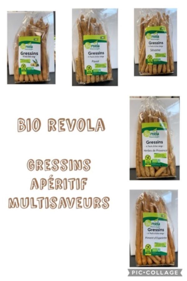 les gressins Bio Revola sont disponibles en boutique !