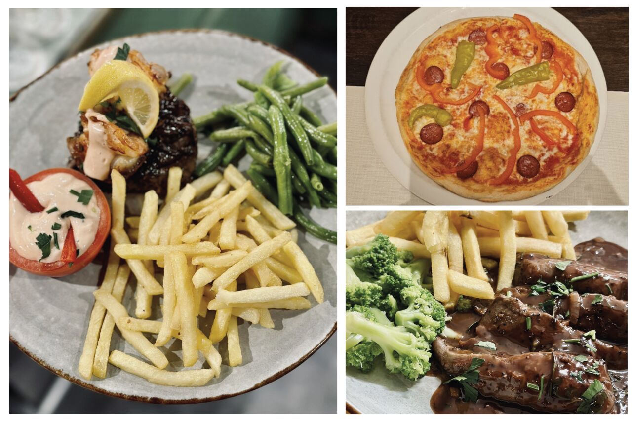 Große Auswahl an Speisen