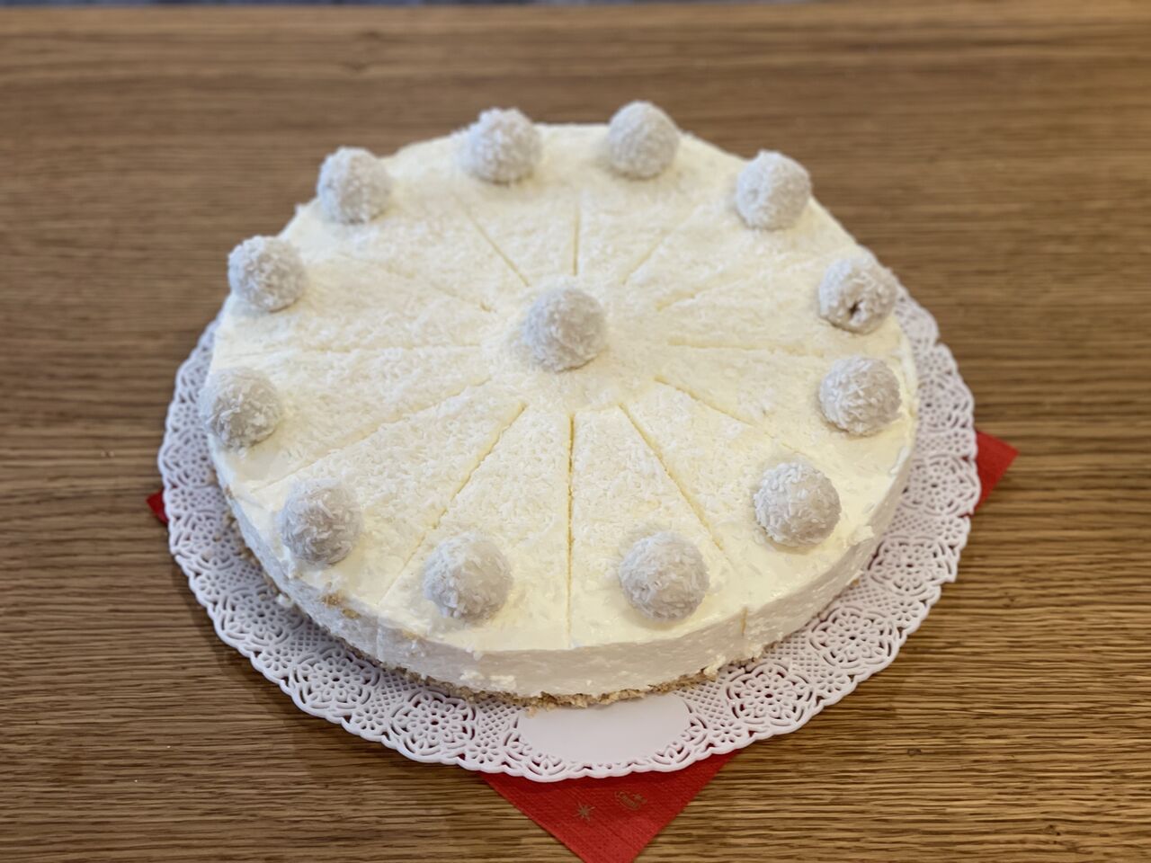 Rafaello-Cheesecake
