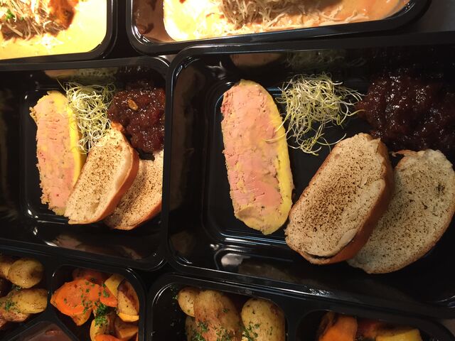 Plats traiteur à emporter foie gras maison