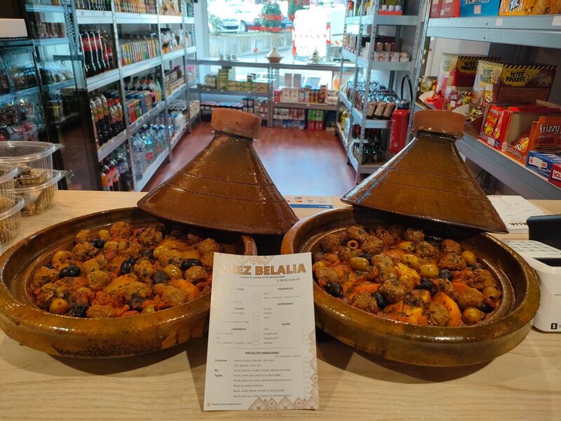 Tajine boulette légumes 