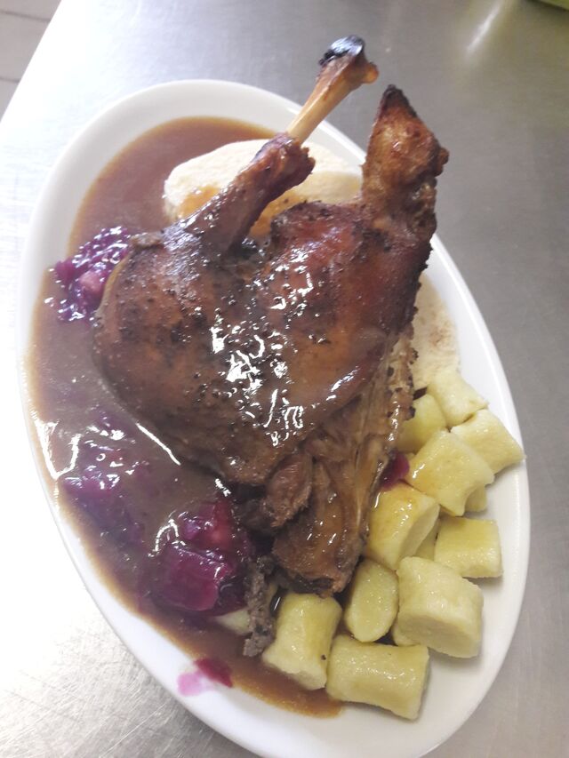 Svatomartinská husička 