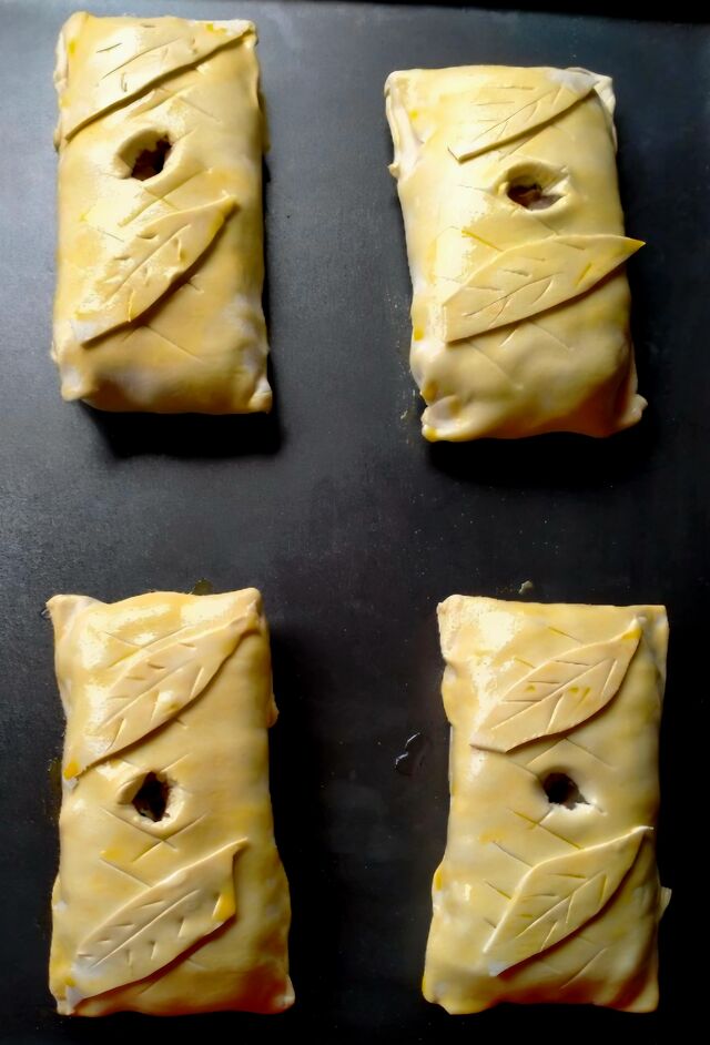 Préparation pâté lorrain