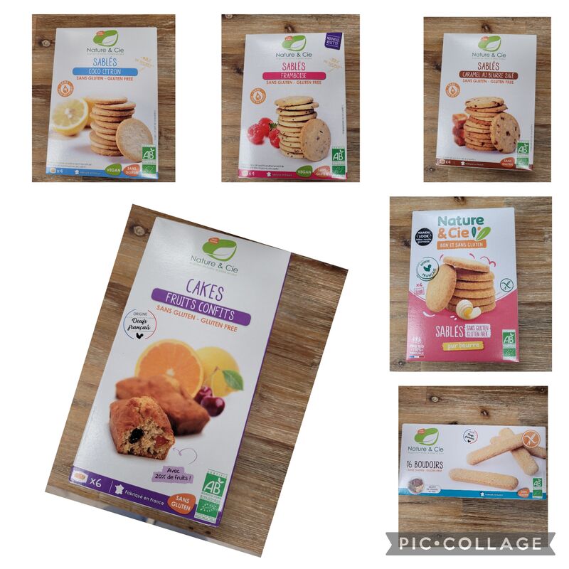 les biscuits Nature & Cie disponibles en boutique ! 