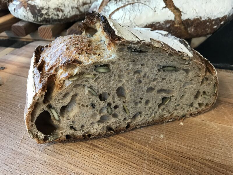 Campagne aux graines de courges