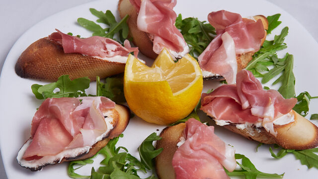 Bruschette Prosciutto