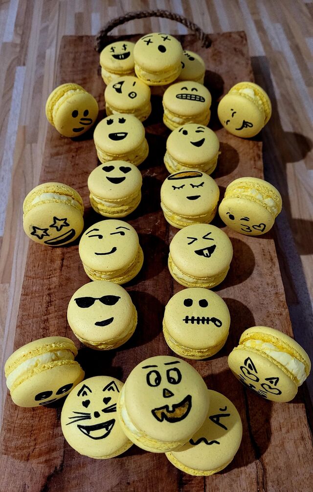 Makronky smajlíci