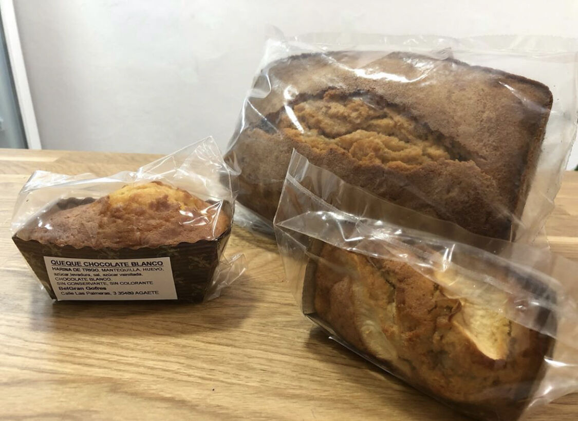 Queques y mini queques belgas elaborados artesanalmente en el Valle de Agaete por unos belgas ... Querrás repetir!!