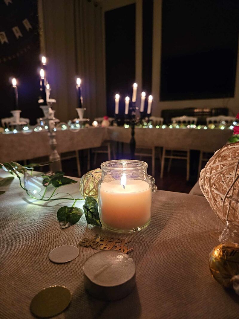 Réception pour un anniversaire