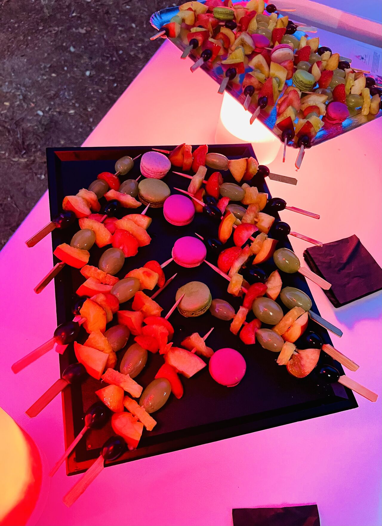 Deco buffet avec éclairage LED 