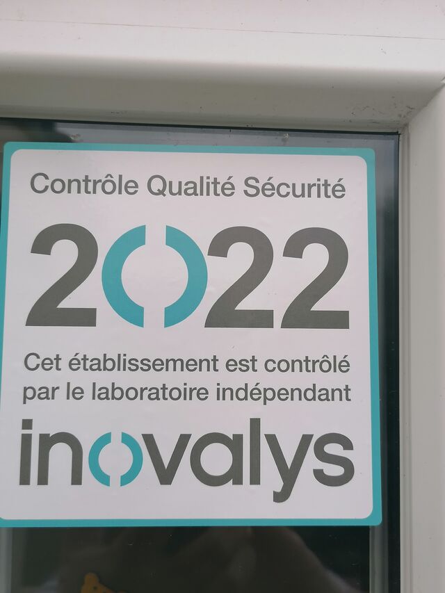Nos produits sont analysés par laboratoire à Lorient inovalys
