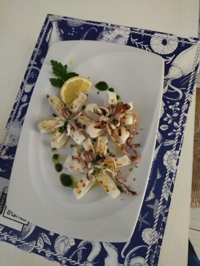 Calamari alla piastra