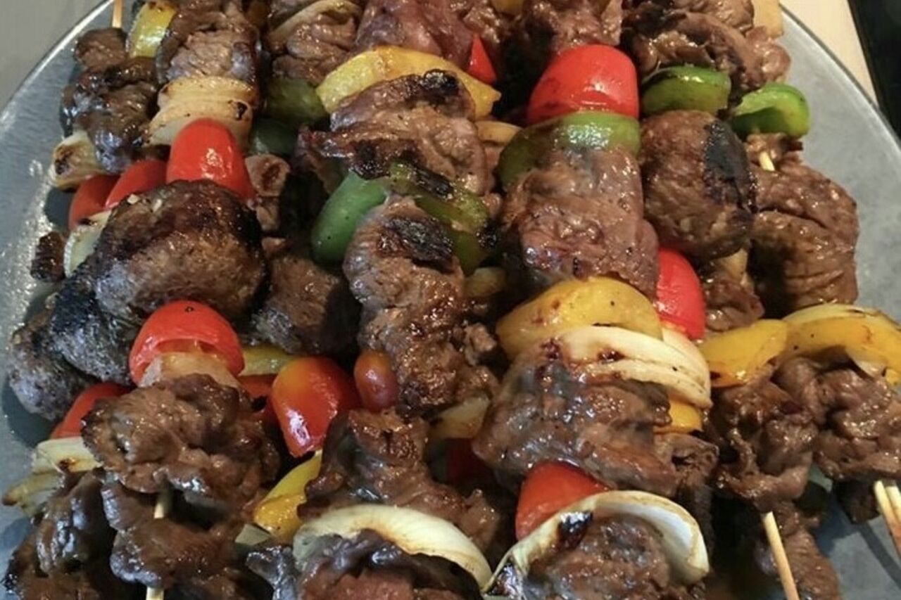 Brochettes de boeuf