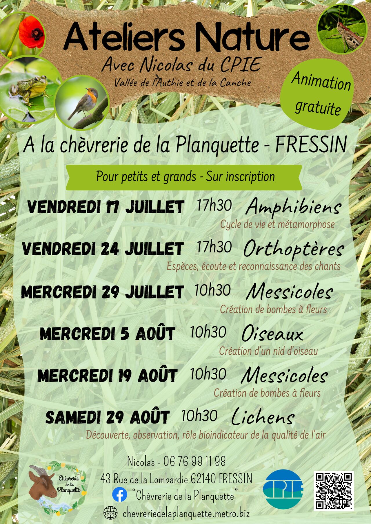 Ateliers Nature
