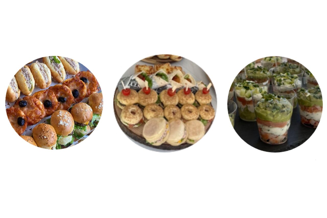 🍔 Mignardises et verrines salées 🌮