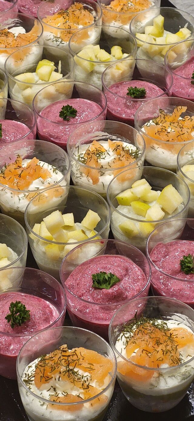 Plateau Verrines Salée