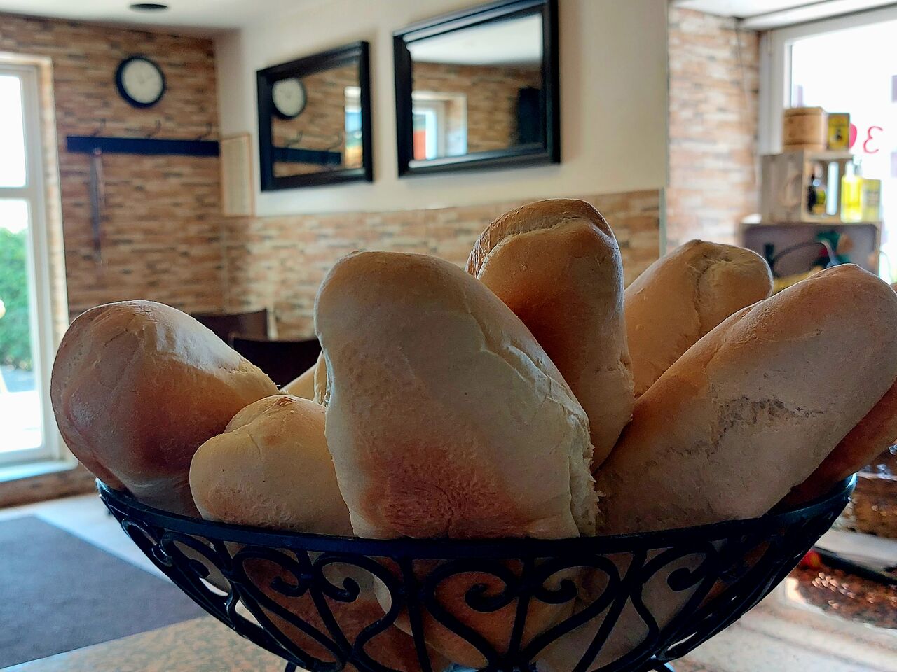 Täglisch selbstgebackenes Brot