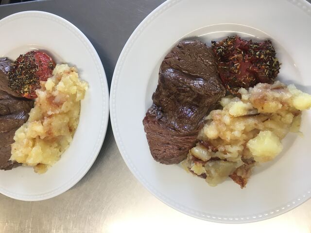 Pavé de bœuf et nos accompagnements