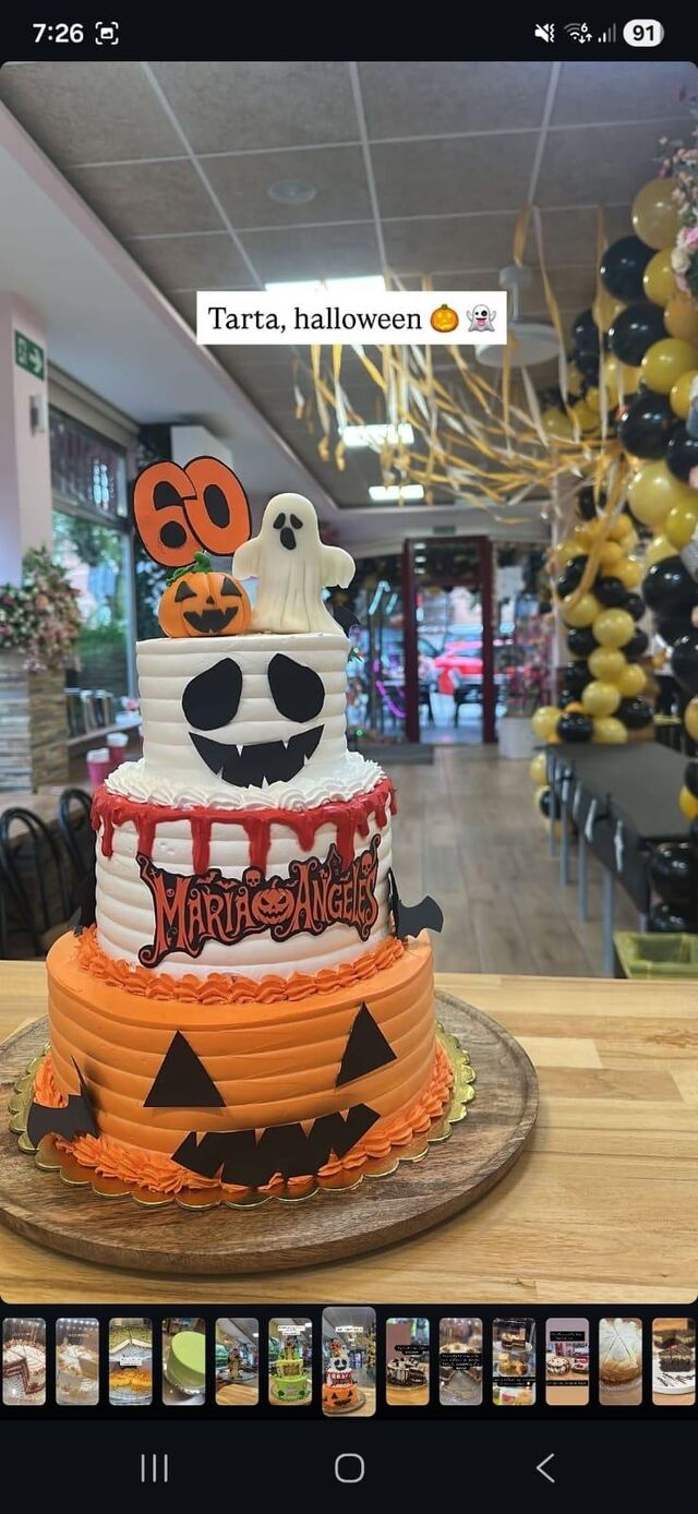 Tarta Halloween