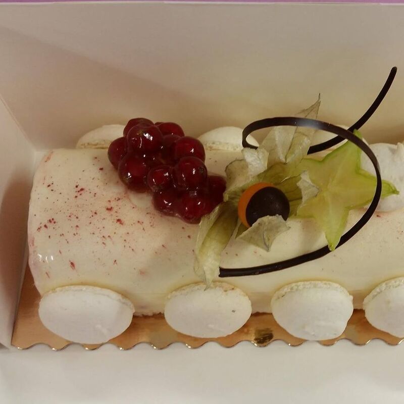 Bûches fruits rouges