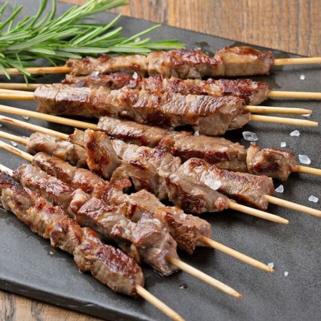arrosticini di pecora