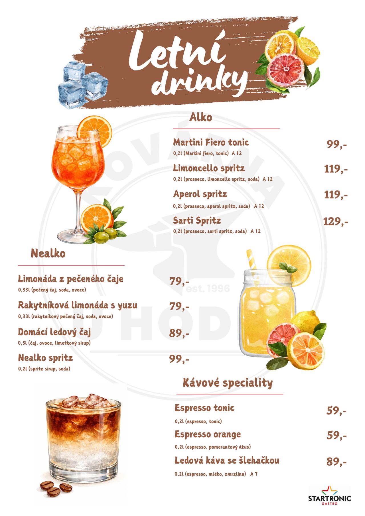 Letní drinky, které osvěží každý den 🍹☀️