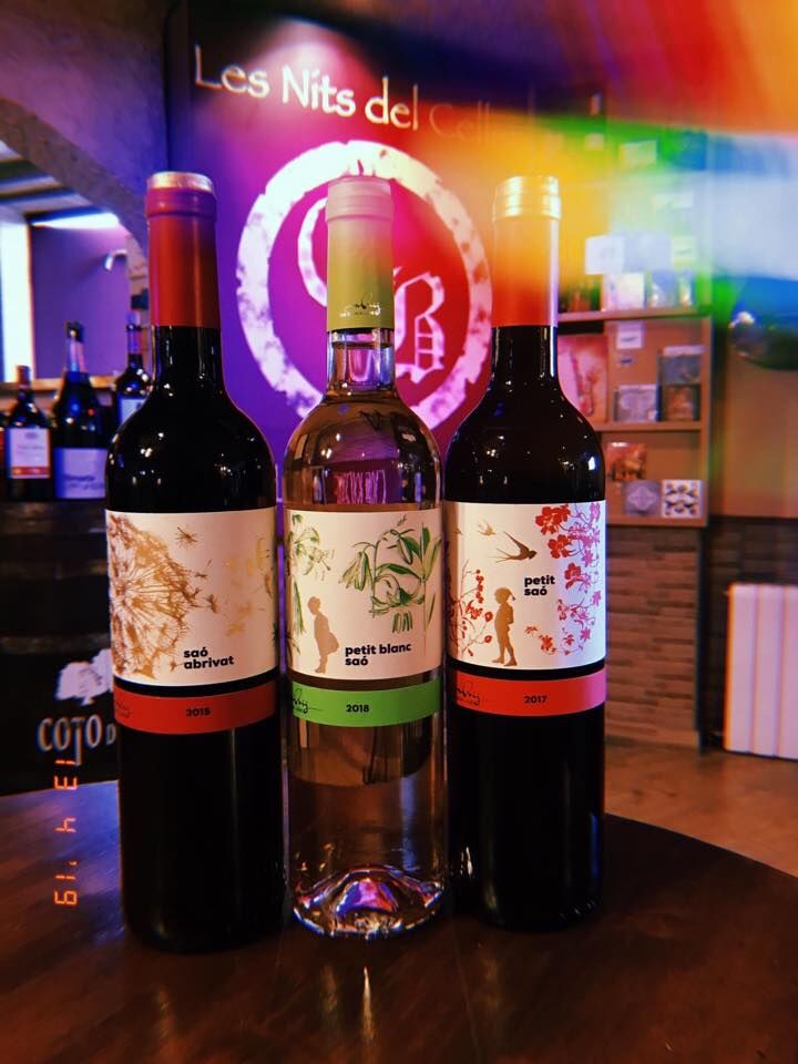 Vins Petit Saó. D.O. Costers del Segre.