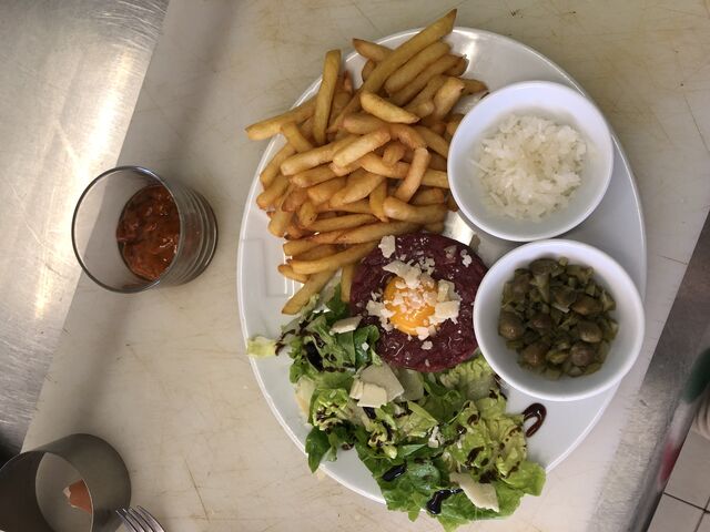 Tartare de bœuf 