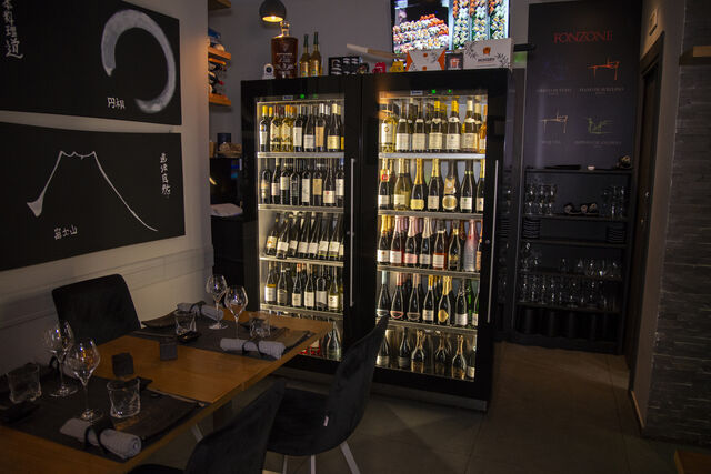 Particolari della sala