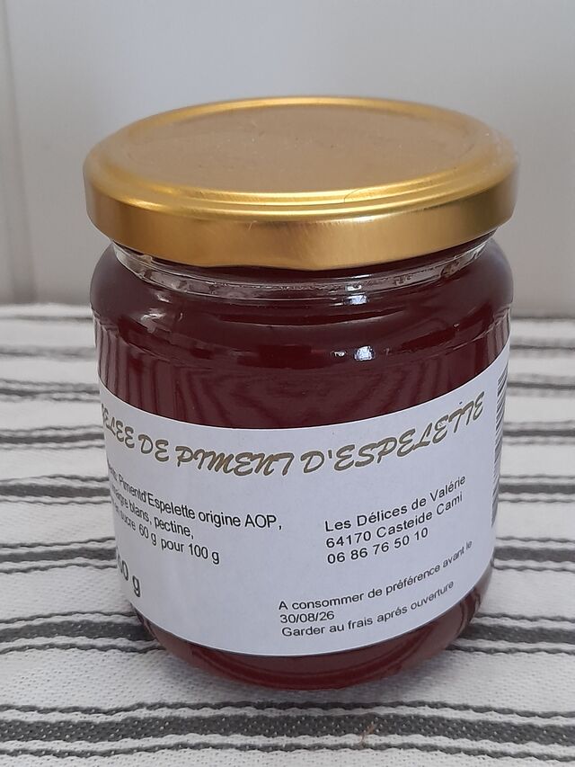 gelée au piment d'Espelette
