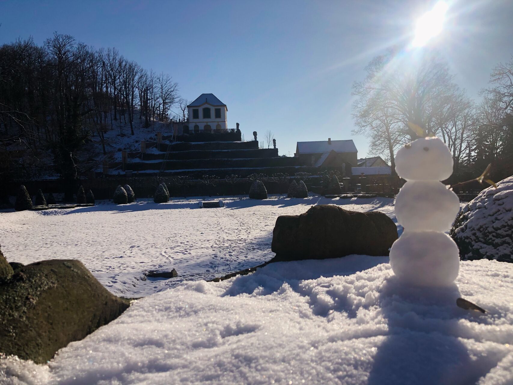 Glühweinmeile in Diesbar Seußlitz