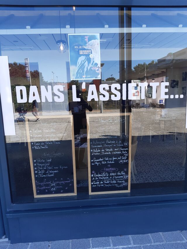 Dans L'ASSIETTE