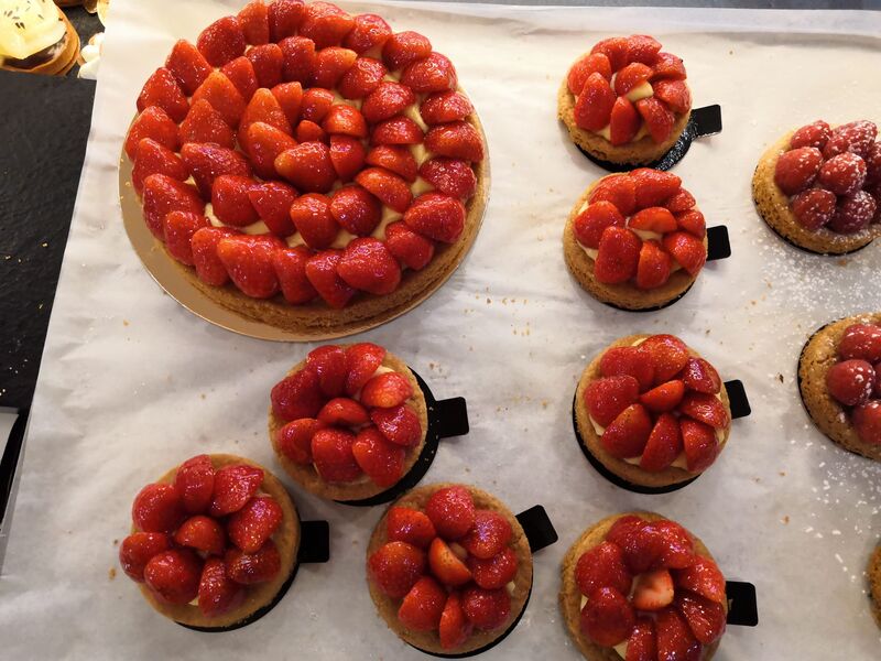 Tarte aux fraises