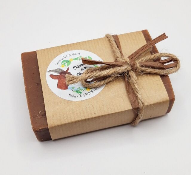 Savon exfoliant : café, chicorée et parfum vanille