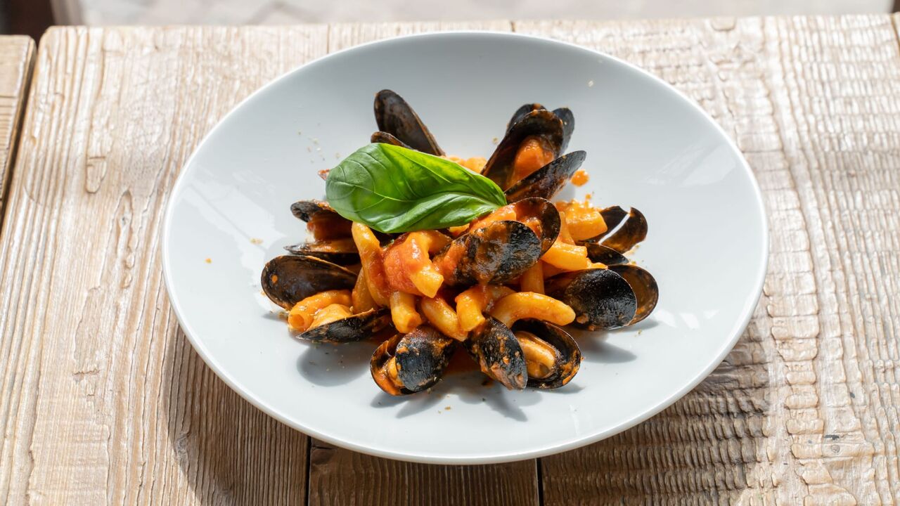 Maccheroncini Cozze e Pomodoro