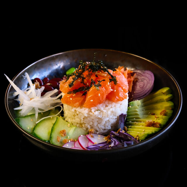 Lachs Poke Bowl