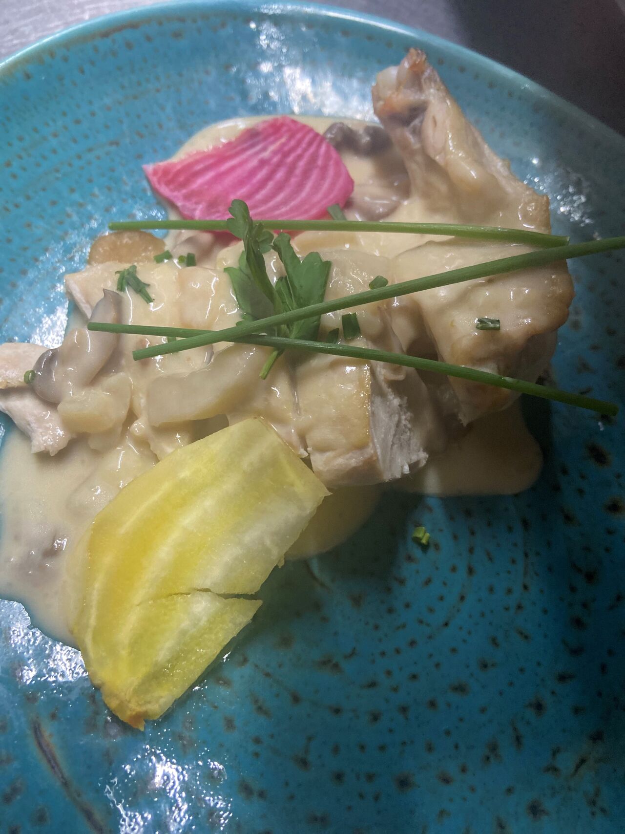 suprême de volaille normand