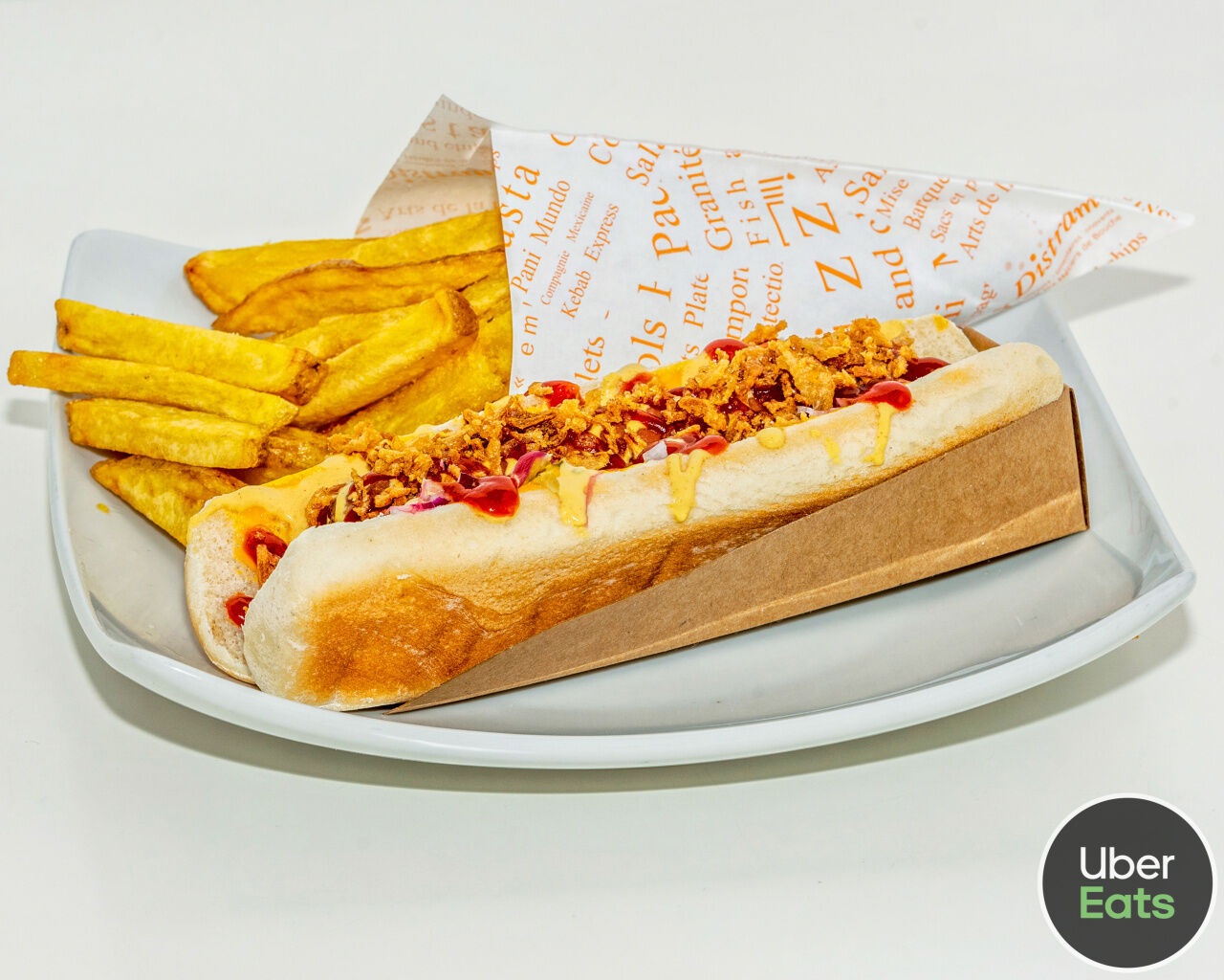 hot dog new York + Frite