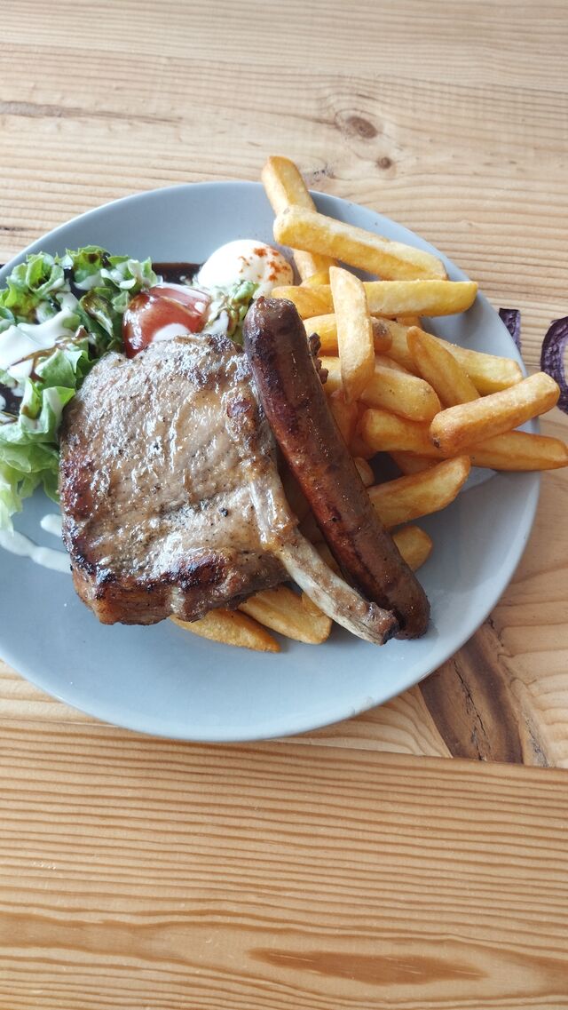 L'assiette de barbecue