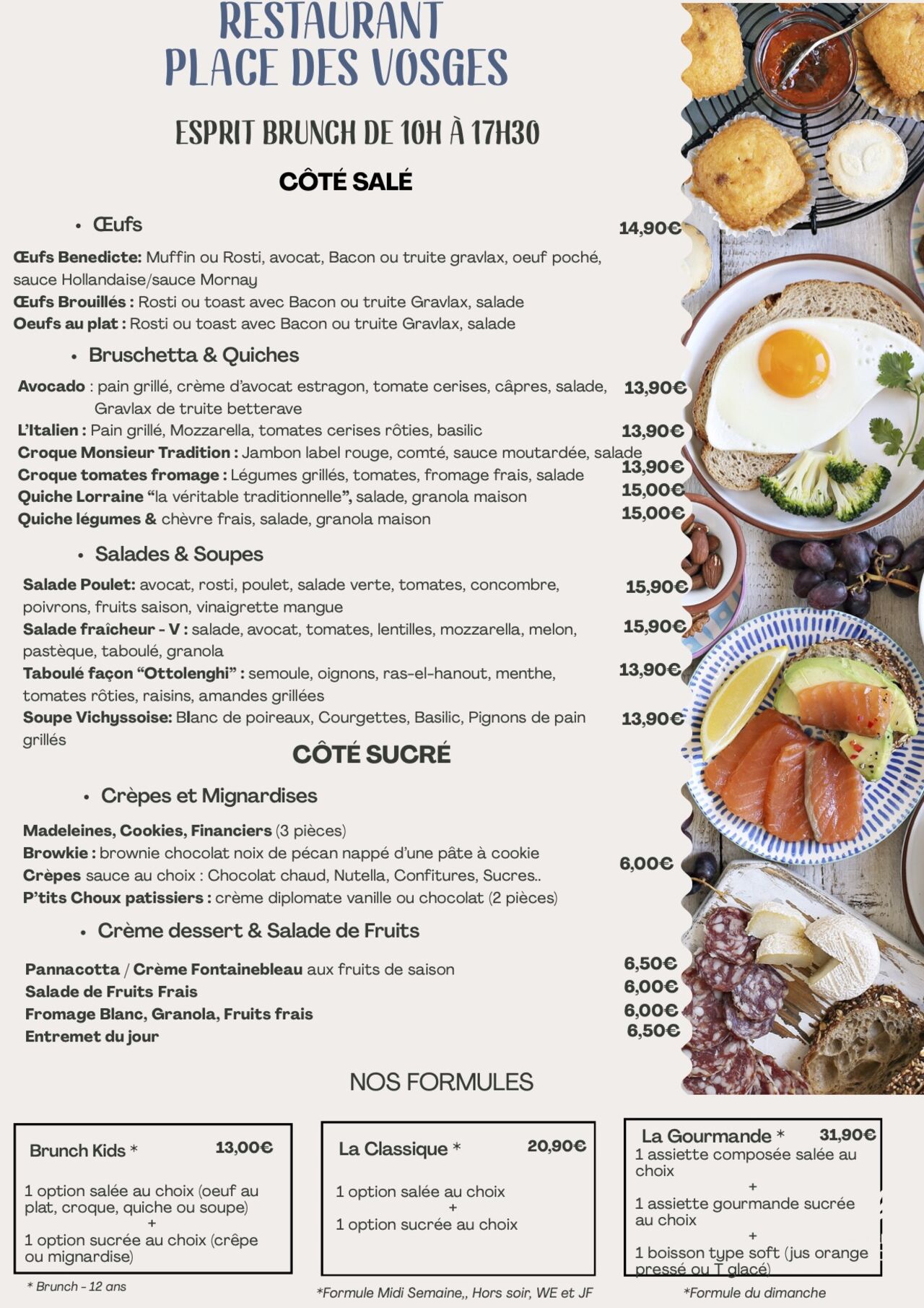 brunch sucré-salé tous les jours été 26