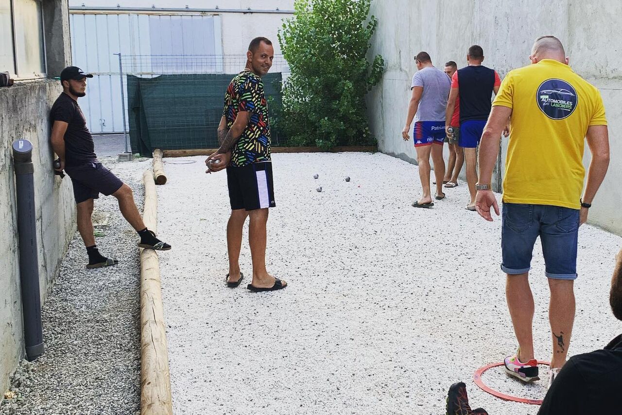 Terrain de pétanque
