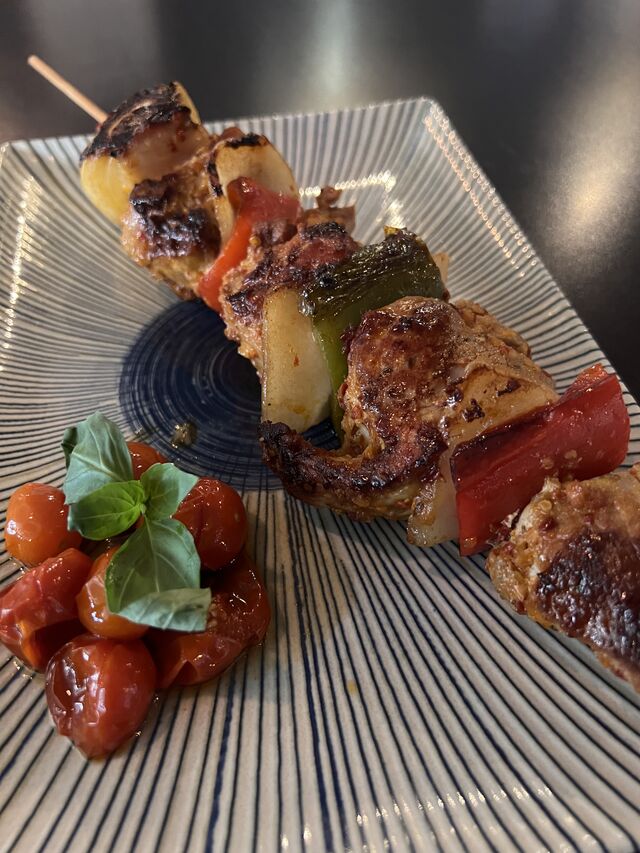 Brocheta de solomillo