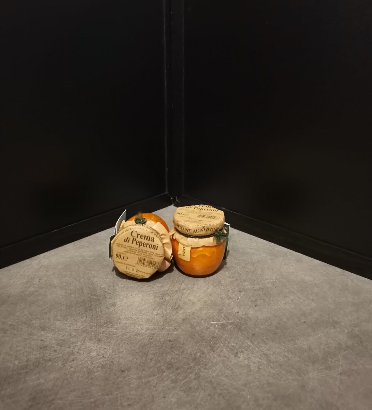 crème de poivrons 90g=6.90€ 