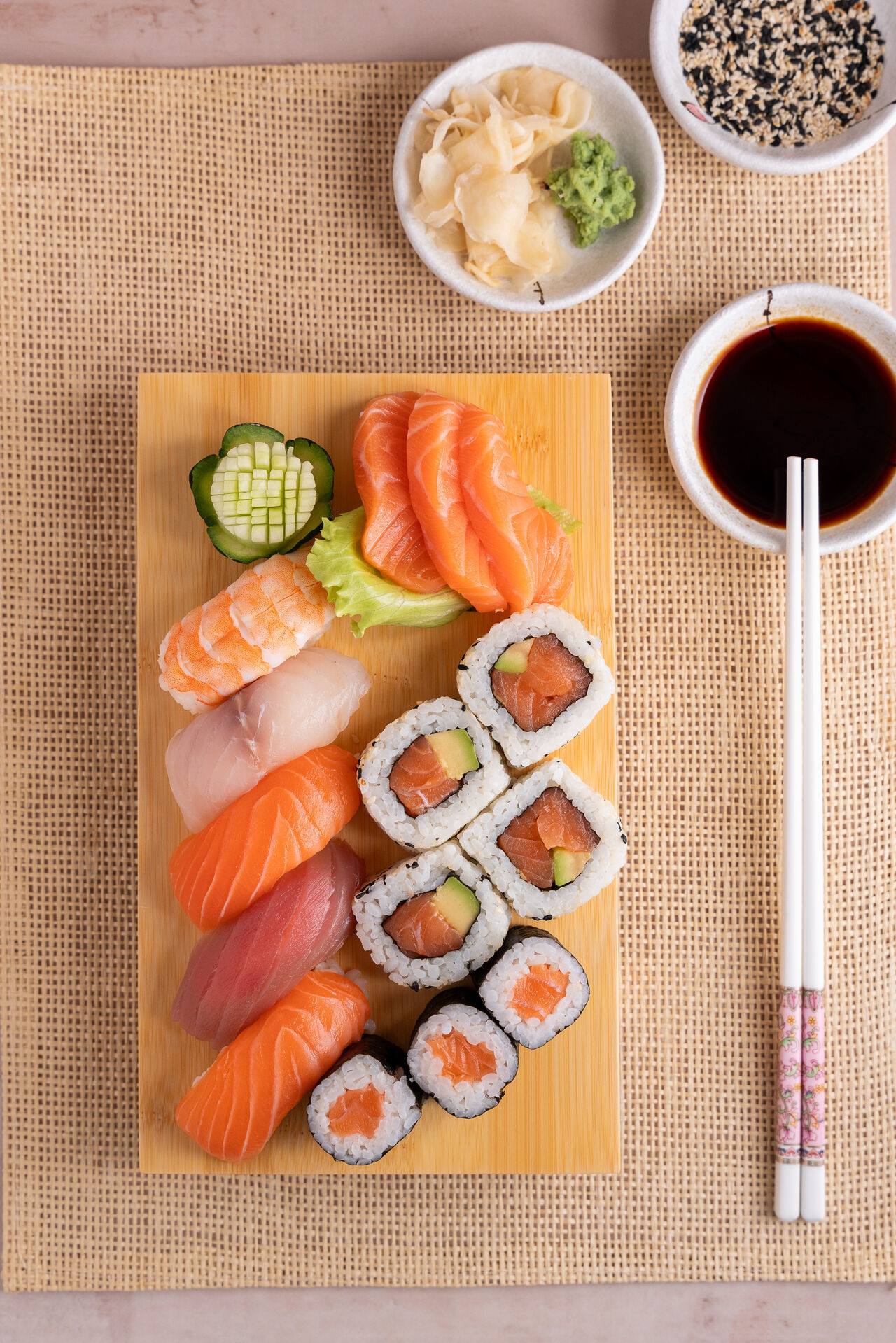 Mix di Salmone, Tonno e Ricciola