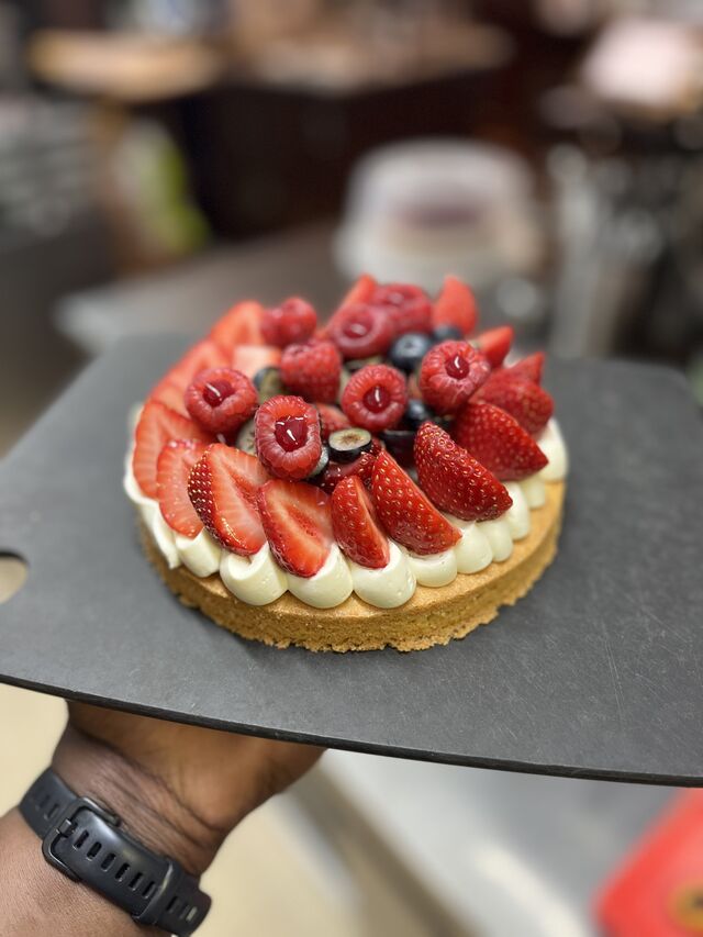 Tarte aux fruits rouges 