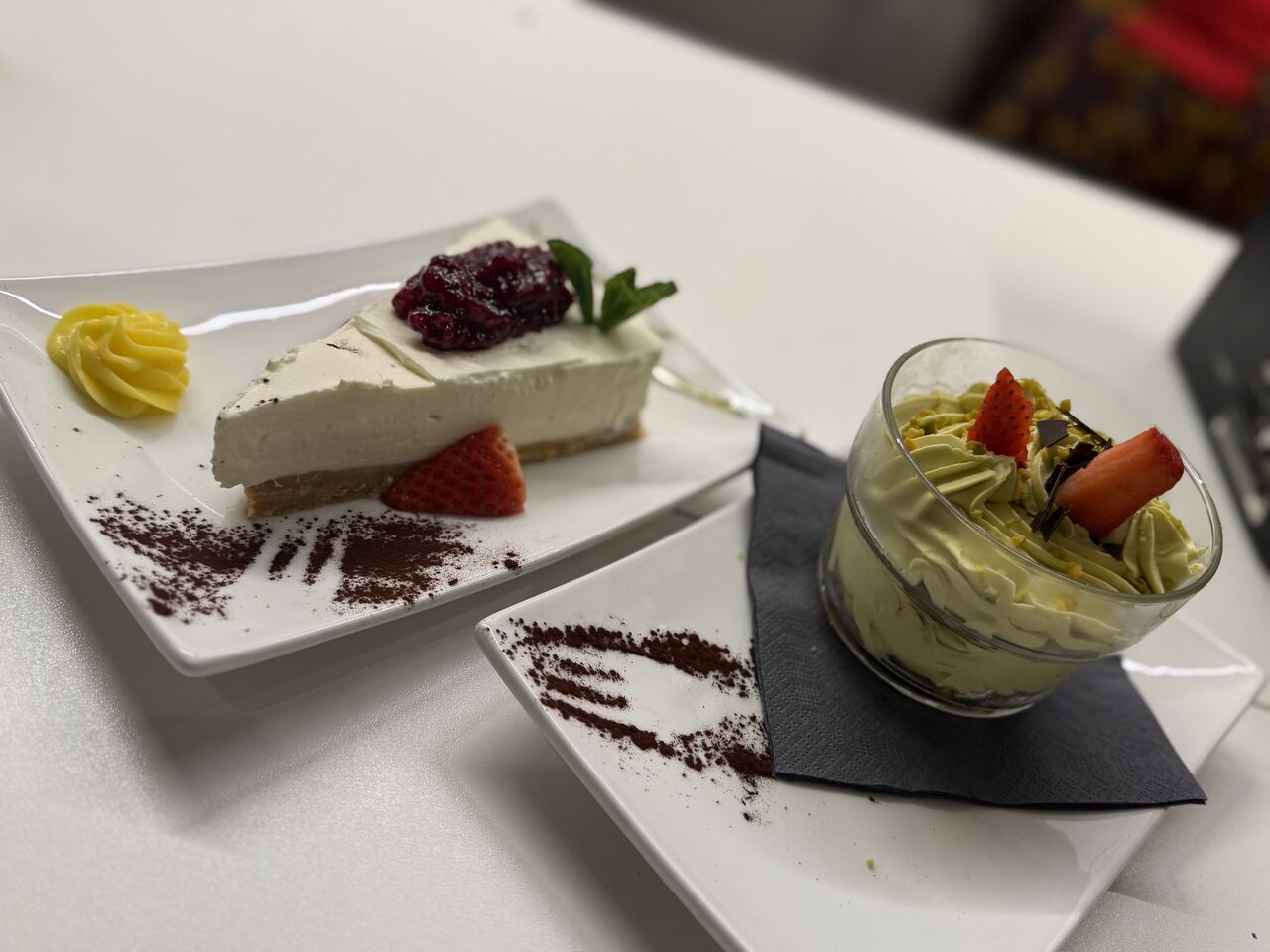 Tiramisú al pistacchio