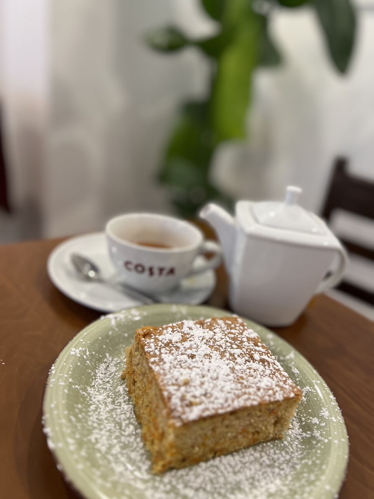 Homemade Carrot-Walnut Cake 
